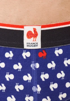 Le slip français Sous-Vêtements De Sports|Slips<Slip en coton-Terrible Coq Blanc Rouge XV de France Bleu