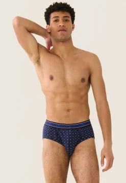 Le slip français Slips|Slips<Slip en coton-Terrible Cravate Bleu