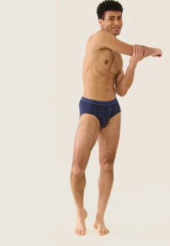 Le slip français Slips|Slips<Slip en coton-Terrible Cravate Bleu