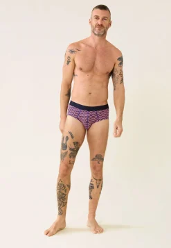 Le slip français Slips|Slips<Slip en coton-Terrible Écume Tango Éblouissant Bleu