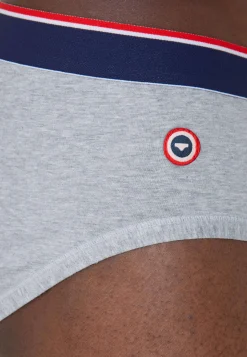 Le slip français Broderie 🪡|Slips<Slip en coton-Terrible Chiné Gris