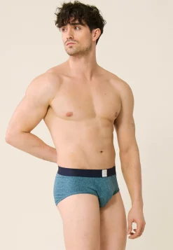 Le slip français Sous-Vêtements De Sports|Slips<Slip en coton-Terrible imprimé Athlète Bleu