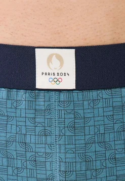 Le slip français Sous-Vêtements De Sports|Slips<Slip en coton-Terrible imprimé Athlète Bleu