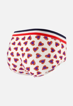 Le slip français Slips|Slips<Slip en coton-Terrible Little Love Blanc