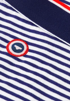 Le slip français Slips|Slips<Slip en coton-Terrible Marinière Blanc