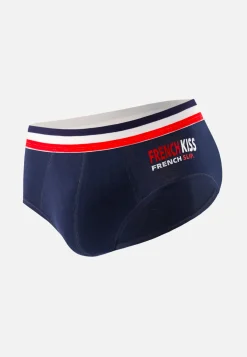 Le slip français Slips|Slips<Slip en coton-Terrible Marine French Kiss Bleu