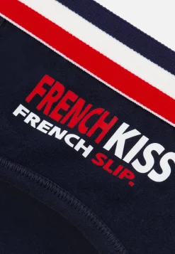 Le slip français Slips|Slips<Slip en coton-Terrible Marine French Kiss Bleu