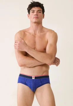 Le slip français Sous-Vêtements De Sports|Slips<Slip en coton-Terrible Ovalie Bleu