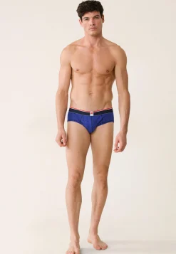 Le slip français Sous-Vêtements De Sports|Slips<Slip en coton-Terrible Ovalie Bleu