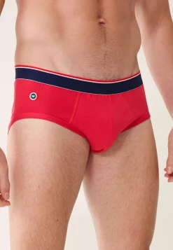 Le slip français Broderie 🪡|Slips<Slip en coton-Terrible Rouge