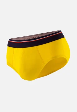 Le slip français Broderie 🪡|Slips<Slip en coton-Terrible Uni Cire Jaune