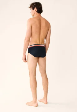 Le slip français Slips|Slips<Slip en coton-Terrible XV de France Marine Bleu