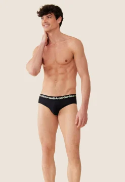 Le slip français Sous-Vêtements De Sports|Slips<Slip en polyamide-Mike Training Fluo Noir