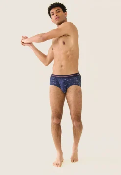 Le slip français Sous-Vêtements De Sports|Slips<Slip ultra léger-LIGHTslip Largo Petit Carré Bleu