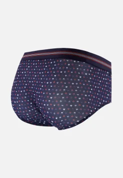 Le slip français Sous-Vêtements De Sports|Slips<Slip ultra léger-LIGHTslip Largo Petit Carré Bleu