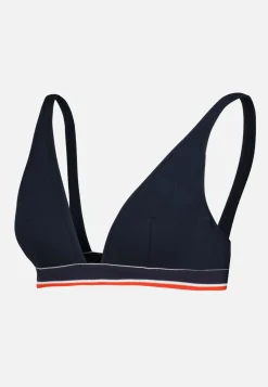 Le slip français Soutiens-Gorge<Soutien-gorge foulard en coton-Angèle Marine Bleu