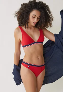 Le slip français Soutiens-Gorge<Soutien-gorge foulard en coton-Angèle Rouge