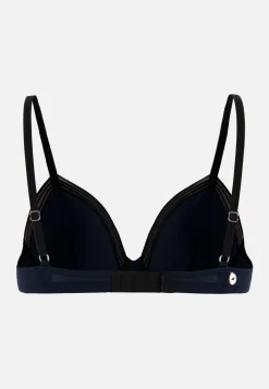 Le slip français Soutiens-Gorge<Soutien-gorge triangle armaturé en modal-La Mélusine Marine Bleu