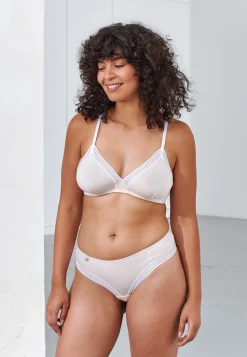 Le slip français Culottes<Tanga en modal-La Maelle Pale Rose