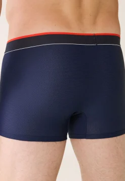 Le slip français Packs De Boxers|Sous-Vêtements De Sports<Trio de boxers de sport-Pack Trio Boxer Guillaume Marine Noir Blanc Bleu