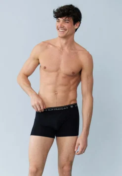 Le slip français Collection Cadeaux|Packs De Boxers<Trio de boxers en coton-Pack Trio Boxer Redoutable Marine Noir Jean Bleu