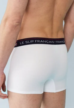 Le slip français Packs De Boxers|Packs Sous-Vêtements<Trio de boxers en coton-Pack Trio Boxer Redoutable Rouge Guillaume XV de France Blanc