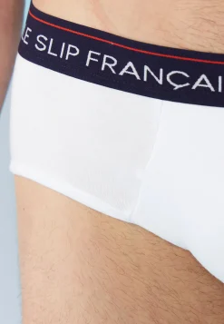 Le slip français Packs De Slips|Packs Sous-Vêtements<Trio de slips en coton-Pack Trio Slip Intrépide Marine Blanc Rouge Bleu