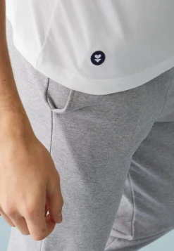 Le slip français Hauts<T-shirt col rond en coton-Jean-F Blanc