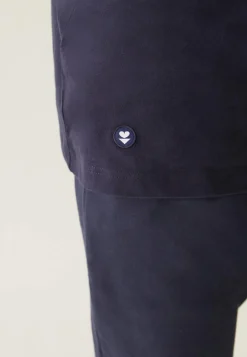 Le slip français Hauts<T-shirt col rond en coton-Jean-F Copilote Bleu