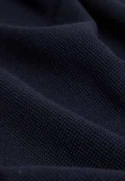 Le slip français Hauts De Pyjamas|Hauts De Pyjamas<T-shirt de pyjama en coton gaufré-Marc-André Marine Bleu