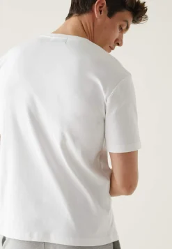 Le slip français Hauts<T-shirt en coton-Sasha Blanc