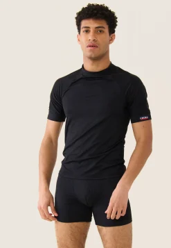 Le slip français Hauts<T-shirt en polyamide-Tobias Noir