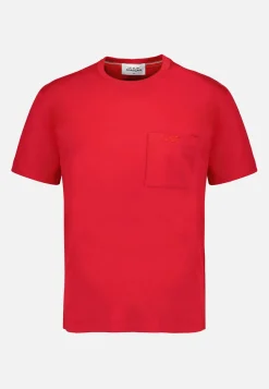 Le slip français Hauts<T-shirt Homme en coton-Sasha Cerise Rouge