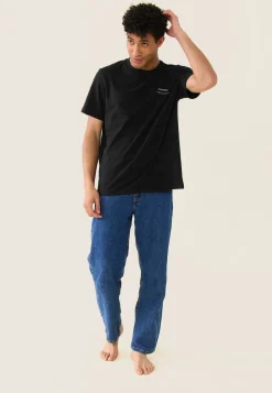 Le slip français Hauts<T-shirt mixte col rond en coton-Jean-P Deuxvenir Noir